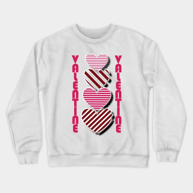 valentines day by chakibium Crewneck Sweatshirt by chakibium